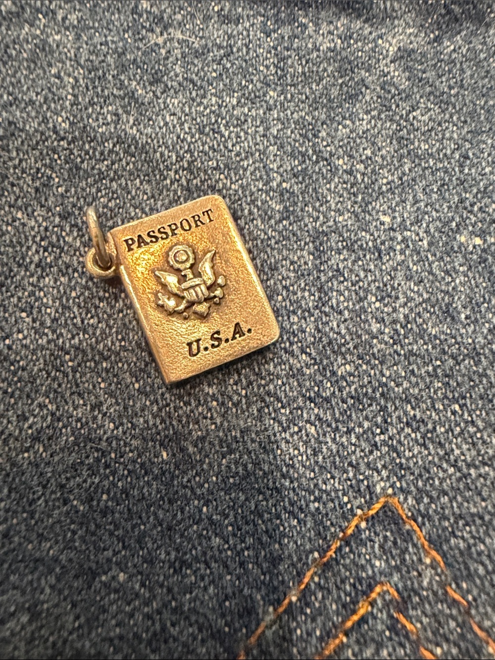 James Avery passport charm